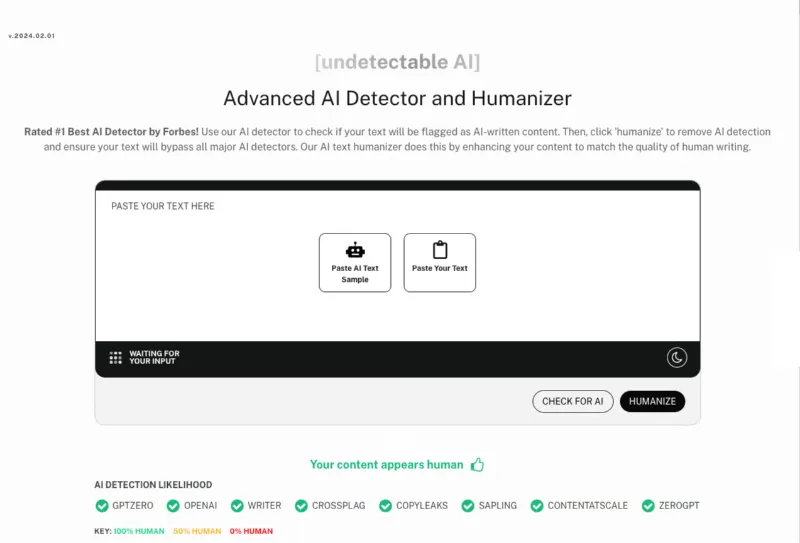 Stealth Writer AI Review: Undetectable AI
